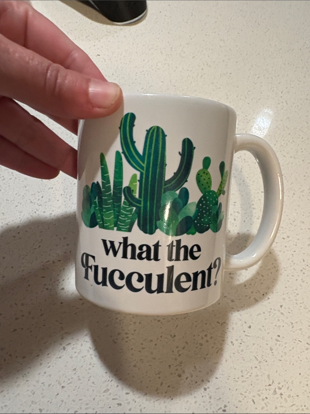 What in the Fucculent Coffee Mug